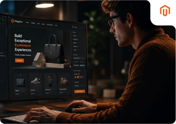 Magento developer working on eCommerce store