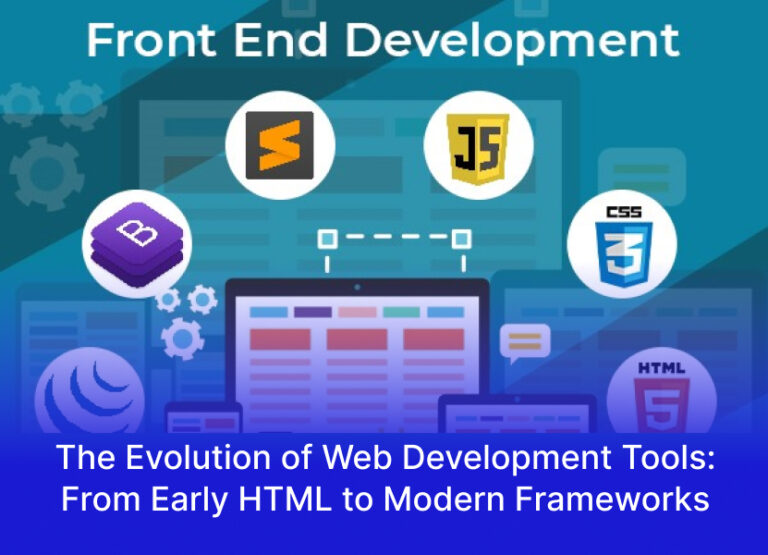 The Evolution of Web Development Tools: From Early HTML to Modern Frameworks