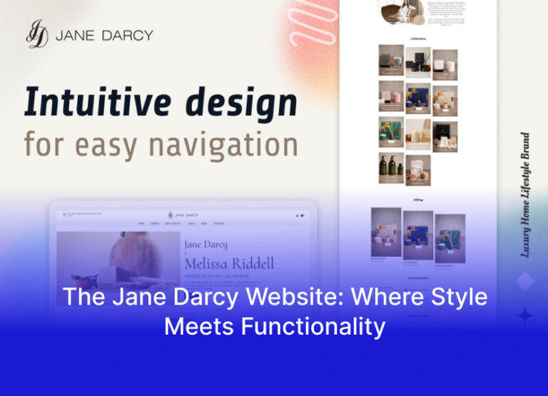 The Jane Darcy Website: Where Style Meets Functionality