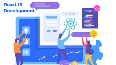 ReactJS Development Learn React JS and build dynamic and interactive web applications.